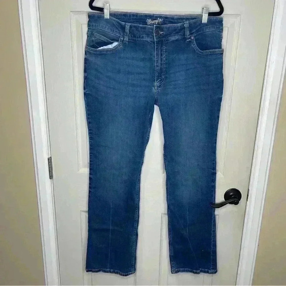 Wrangler Womens Retro Mae Bootcut Jeans - 1009MWZPV Sz 17x32 - Picture 13 of 14
